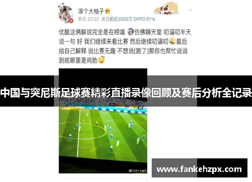 中国与突尼斯足球赛精彩直播录像回顾及赛后分析全记录